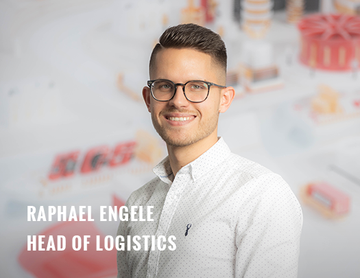 Raphael Engele - Head of Logistics